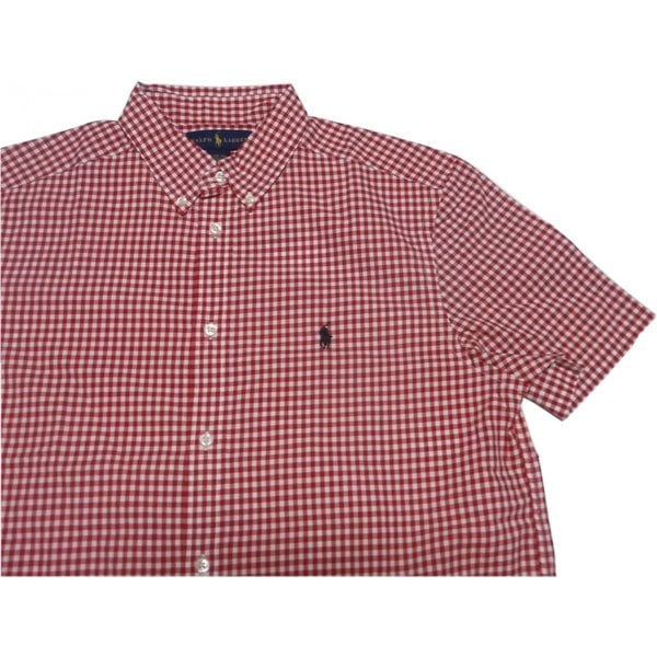 ボーイズサイズ 半袖 ボタンダウンシャツ レッド boys PR2-1113 9,266円