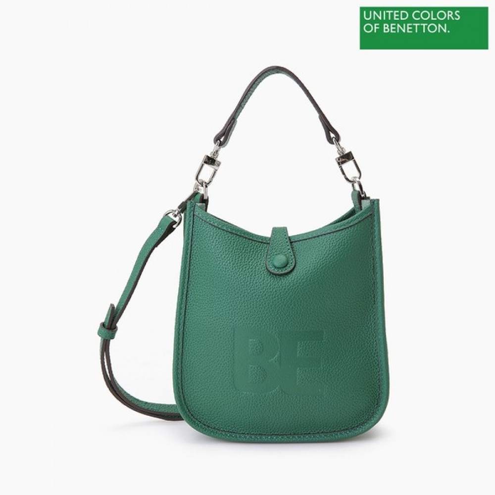 (ベネトン) ベネトンリアル牛革プチバッグ BCBGA3331_GN