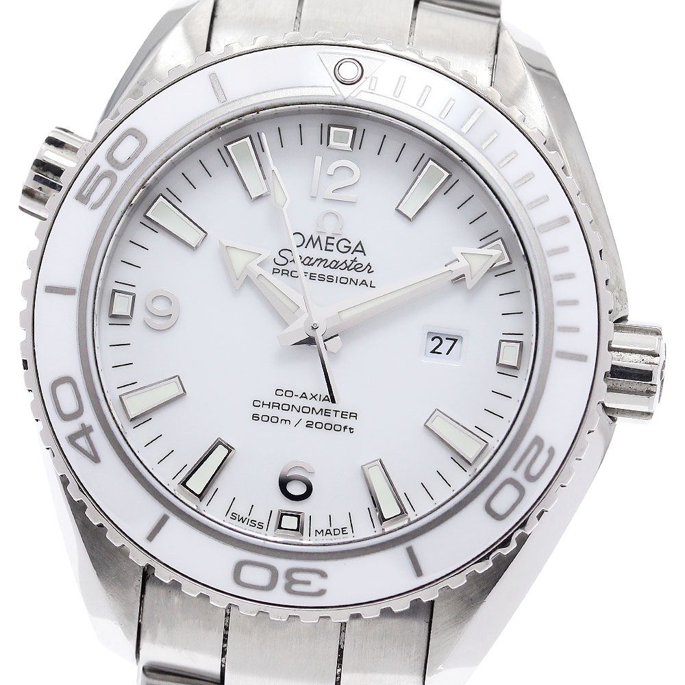オメガ OMEGA 232.30.38.20.04.001 シーマスター プラネットオーシャン600 デイト 自動巻き メンズ 良品 _916364【中古】