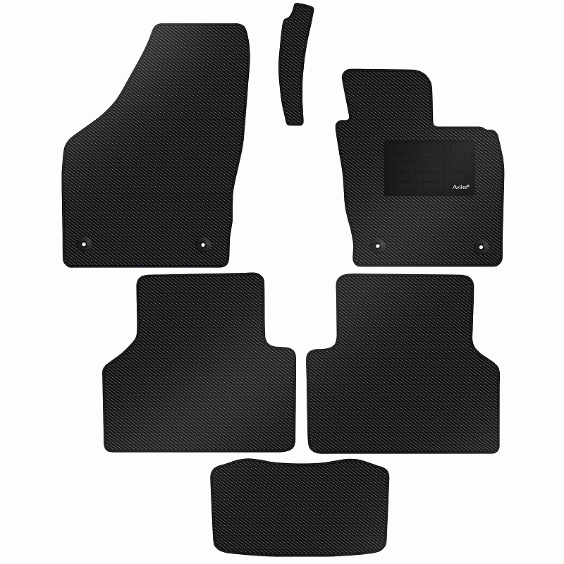 [防水マット]アウディ Q3 8UC系 フロアマット [カーボン柄]