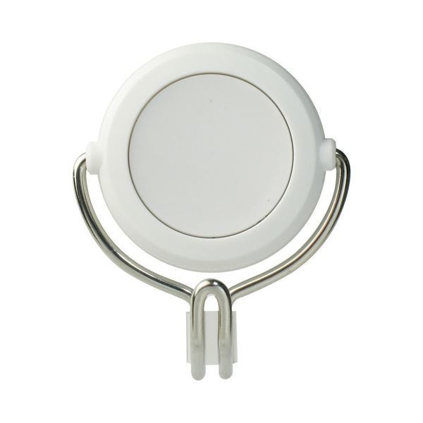 （まとめ） 超強力マグネットフック 大 耐荷重約7kg 白 MG-757-W 1個 [x5セット]