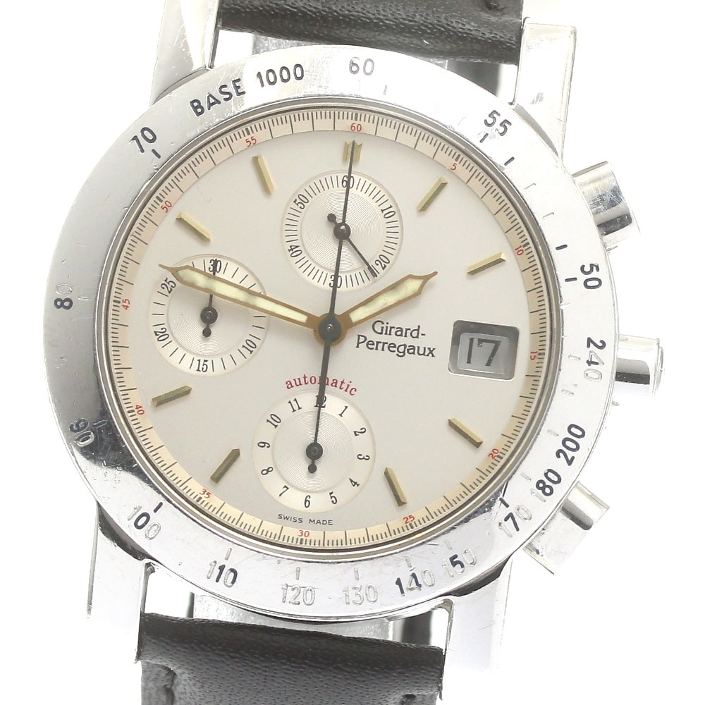 ジラール・ペルゴ GIRARD PERREGAUX 7050 GP7000 クロノグラフ 自動巻き メンズ _867655【中古】