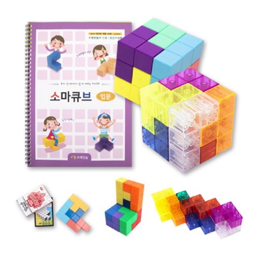 ブレインフォレストマグネットソマツインセットカラー+透明+教材幼稚園児童家学院教習教区団体創造力