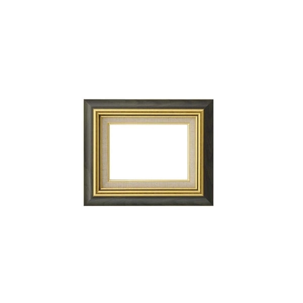 日本製 油絵額縁/フレーム [SM/グリーン] 壁掛けひも/アクリル/ 8116