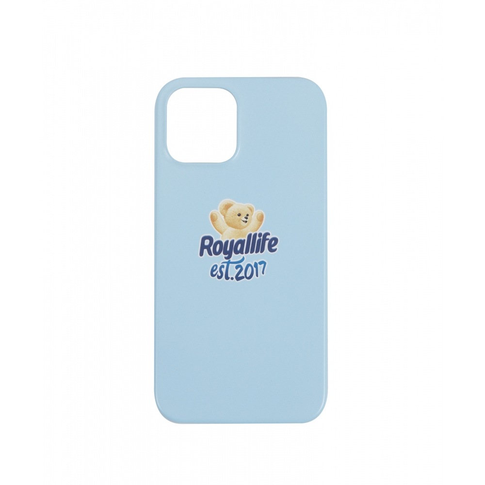ROYALLIFE RLACC1001ロイヤルベアiPhoneケース - ライトブルー