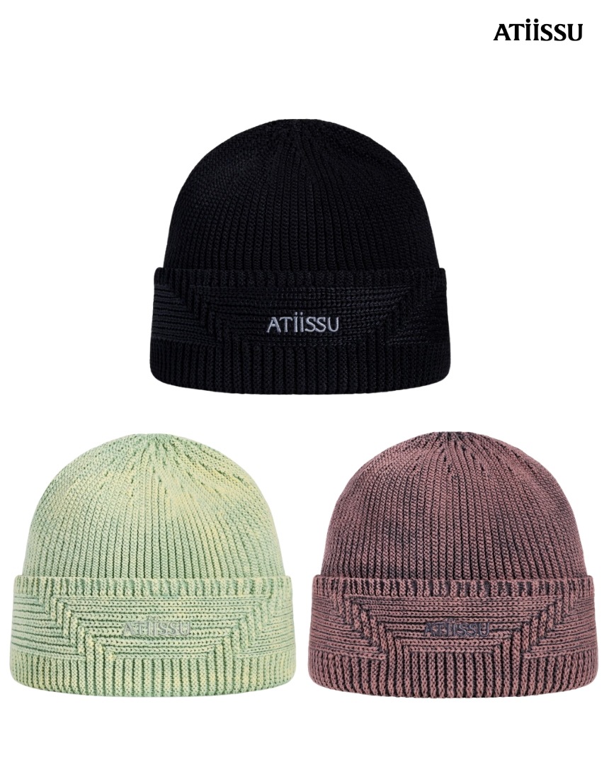 韓国限定 韓国人気 SNS 流行 ファッショントレンド アクセサリー 帽子 ニット帽 Pla Beanie (3色)