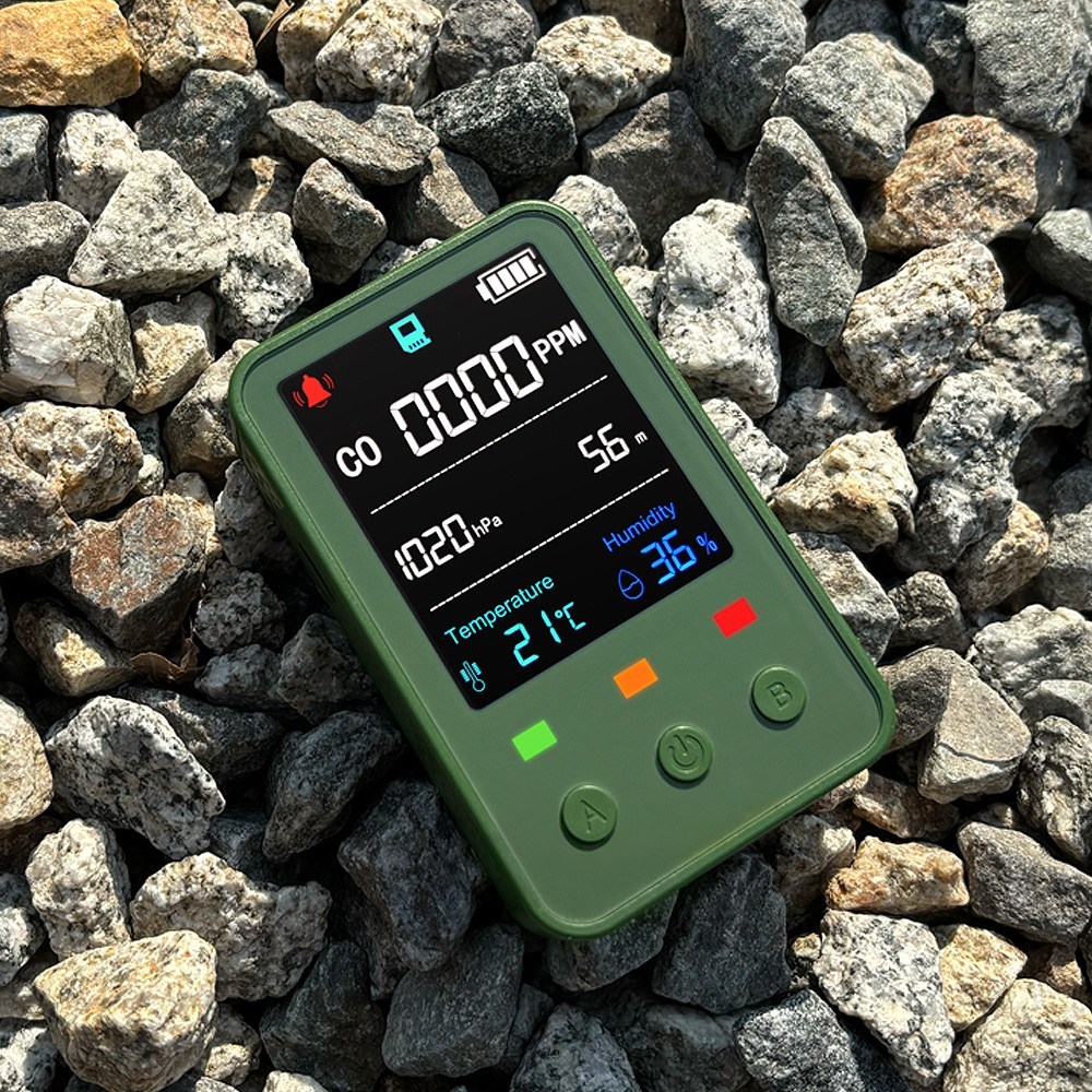 ガジェット一酸化炭素警報GCM3000漏出センサーの測定器の携帯用