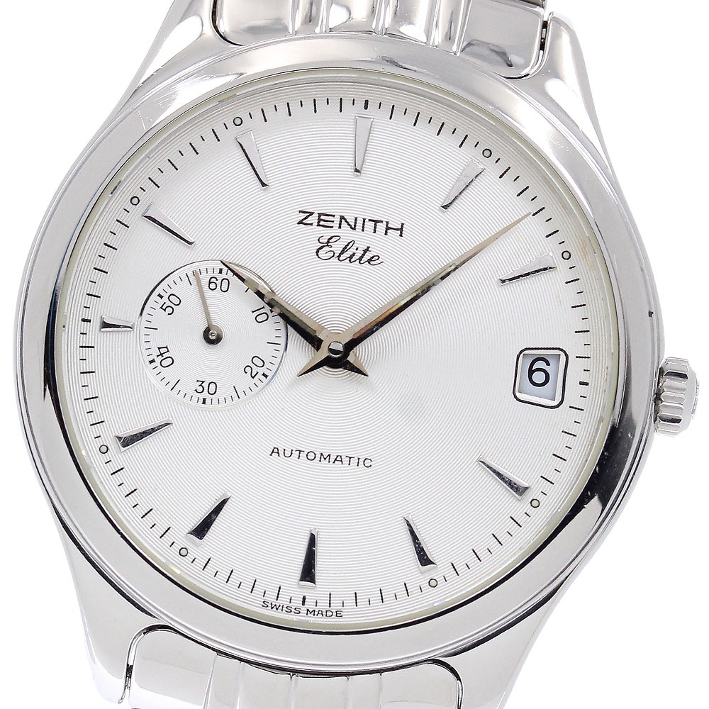 ゼニス ZENITH 02.0040.680 クラス エリート デイト 自動巻き メンズ _939136【中古】