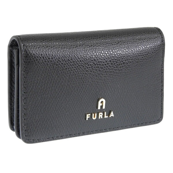 フルラ 小物 レディース カードケース レザー ブラック FURLA CAMELIA BUSINESS CARD CASE WP00408ARE000O6000 FURLA 8,415円