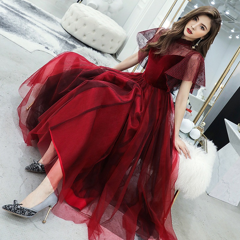 【2枚購入で 3oo円OFF】女性のための宴会のドレス請求書を発行する詳細カスタマーサービス