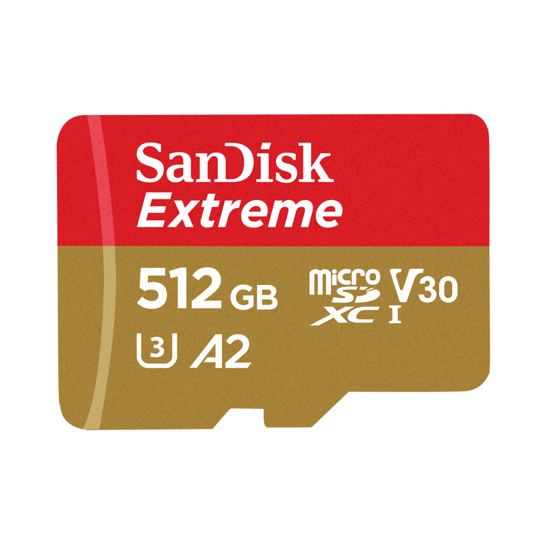 microSDXC 512GB UHS-I U3 V30 A2 4K R:190MB/s W:130MB/s Nintendo Switch対応 SDSQXAV-512G-GN6MN 海外パッケージ