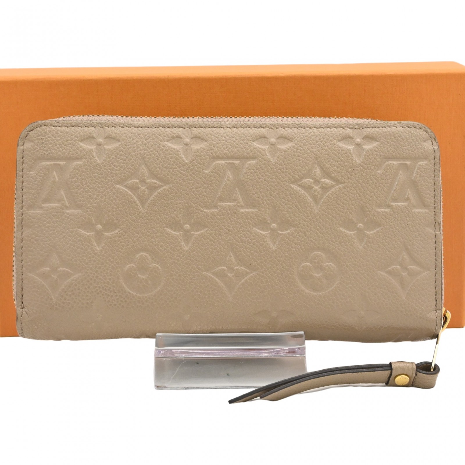 ルイヴィトン モノグラム アンプラント ジッピーウォレット ヴィゾン 長財布 Bランク lv3630vv
