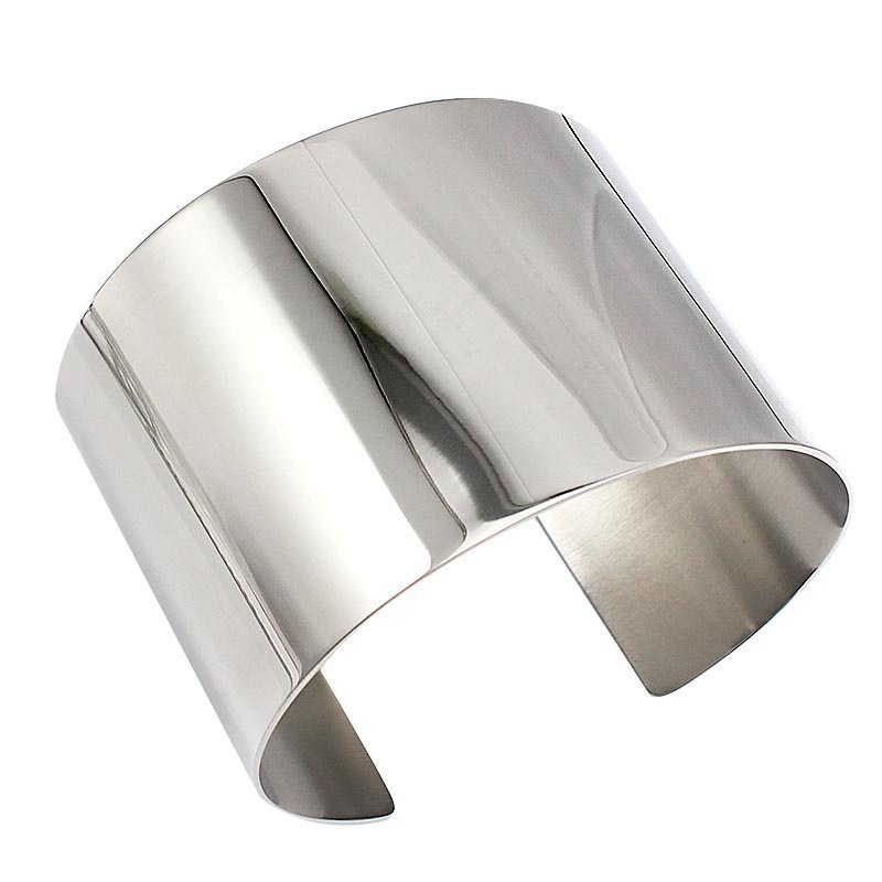 シンプルカフ ステンレス バングル アームレット 腕輪 手首 アクセサリー ブレスレット 男性 女性 シンプル プレゼント 綺麗 上品 大人 プレーン ワイド 幅あり stv00-00067xx