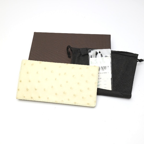 OF-10109 未使用品 2つ折長札入れ アイボリー 6,864円