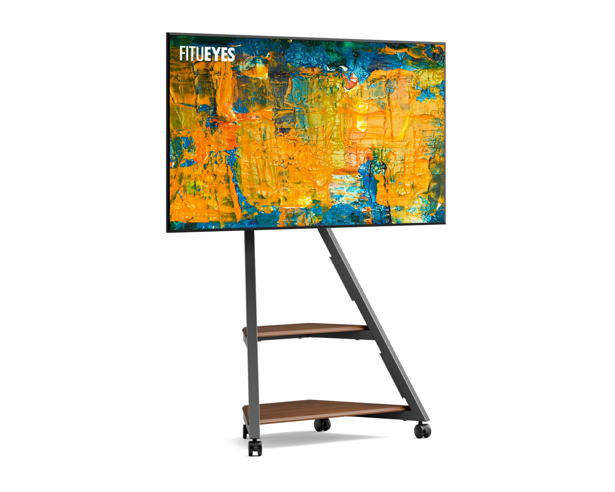 テレビスタンド キャスター付き 壁寄せ 32 43 50 55 60 65インチ対応 ロータイプ コーナーテレビ台 ケーブル管理 移動式 デザイン 高さ調節 首振り インテリア 安 96744 18,480円