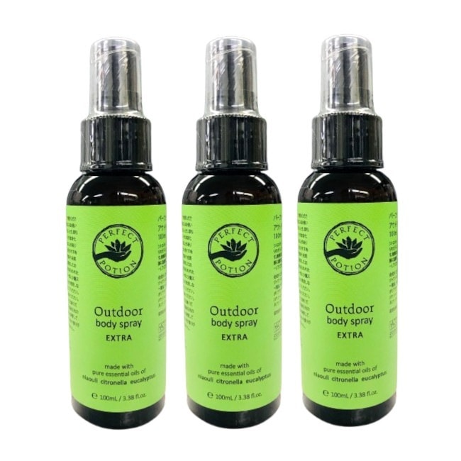 アウトドアボディスプレー エクストラ 100ml 3本セット