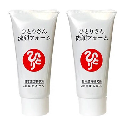 ひとりさん洗顔フォーム　80g　2本 銀座まるかん　顔パワー洗顔フォーム　洗顔料 ヤマトコンパクト便