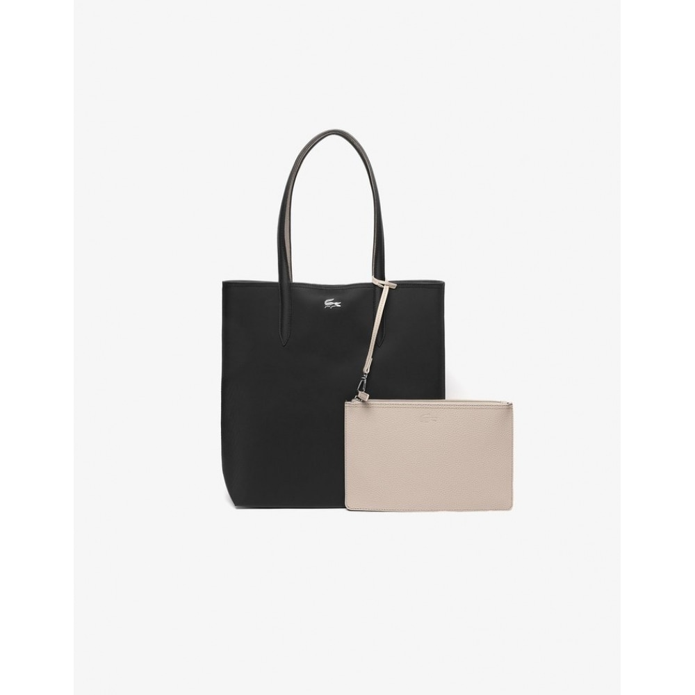 ラコステ女性用アンナ縦型ミディアムショッパーバッグ NF4282A54G A91