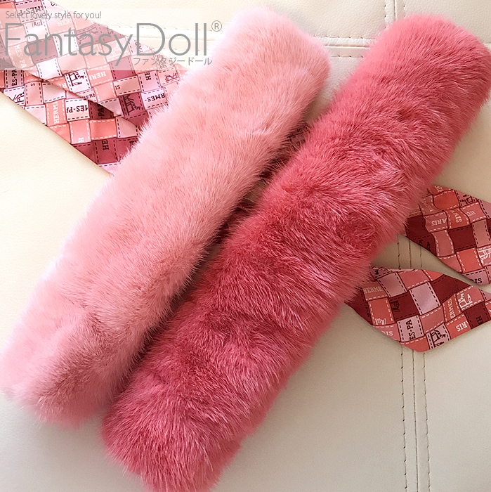 写真付き商品でプレゼントGETスカーフプレゼント付き今すぐ届ける分あり先行ITEMバーキン30のハンドルに最適な長さ32cmロングタイプラグジュアリーなテイストバッグ持ち手部分使用リアルミンクファーハ