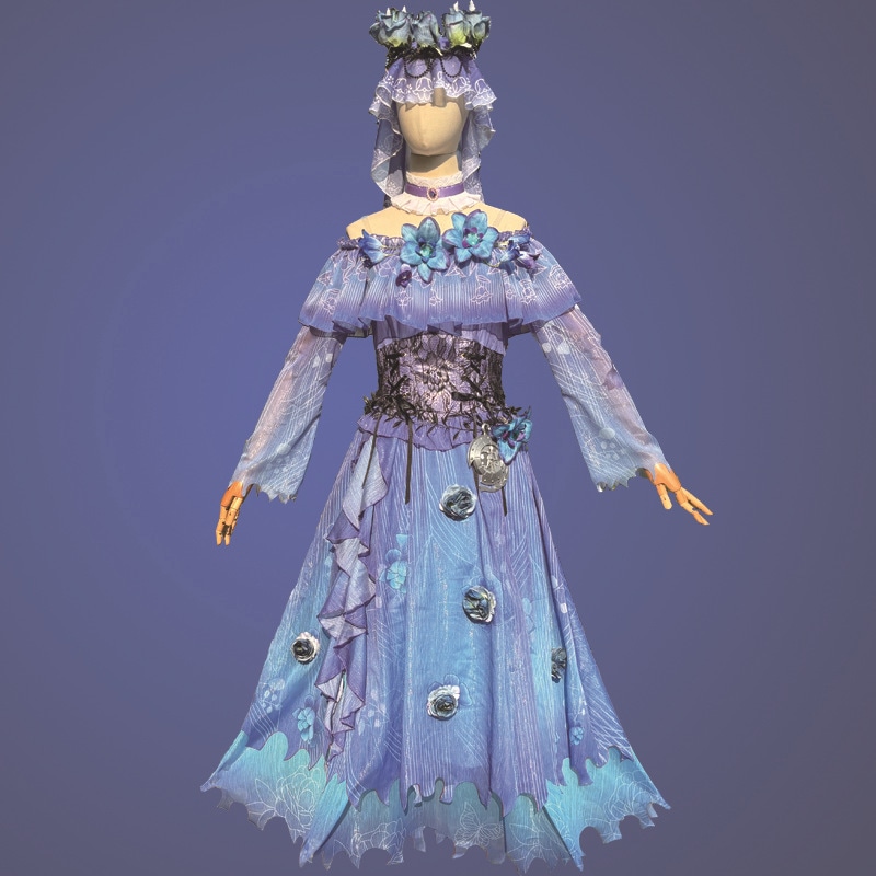 第五人格 コスプレ衣装 昆虫学者 幽霊 キャンドル ハロウィン 二次元 コスプレ衣装 フルセット