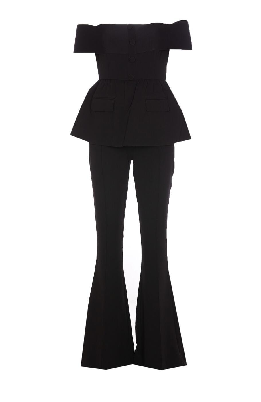 091JSBLACK ブラック 春夏2025 パンツ レディース ia