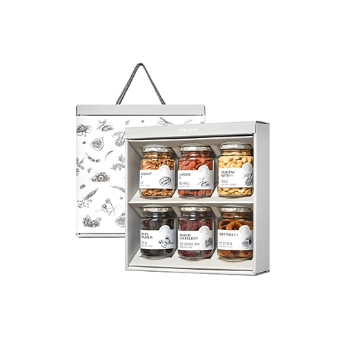 チャカン習慣 ナッツ＆ドライフルーツ6種 ギフトセット 1.22kg 1セット