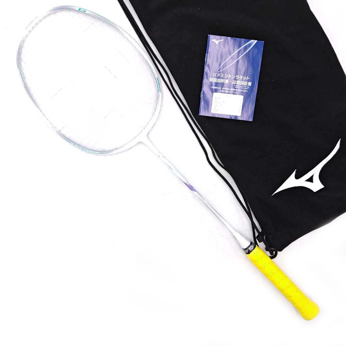 【中古】ミズノ ACROSPEED 6 バドミントンラケット アクロスピード 4UG6 MIZUNO