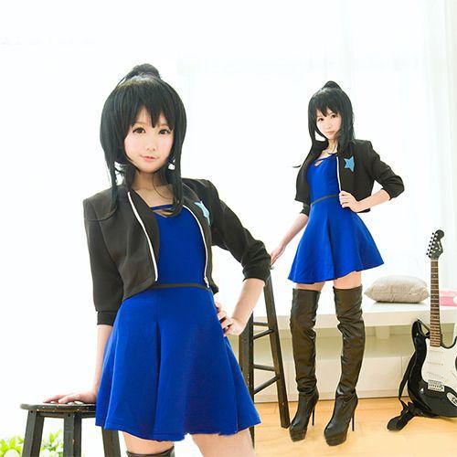 オーダーメイド けいおん 秋山 澪（あきやま みお） Punk ロンドンパンク風 コスプレ衣装 新番am012f0
