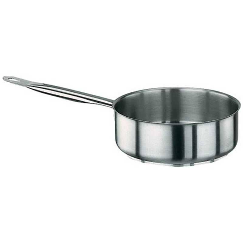 パデルノ　IH対応 18-10片手浅型鍋 (蓋無) 1008-28 　AKTA028