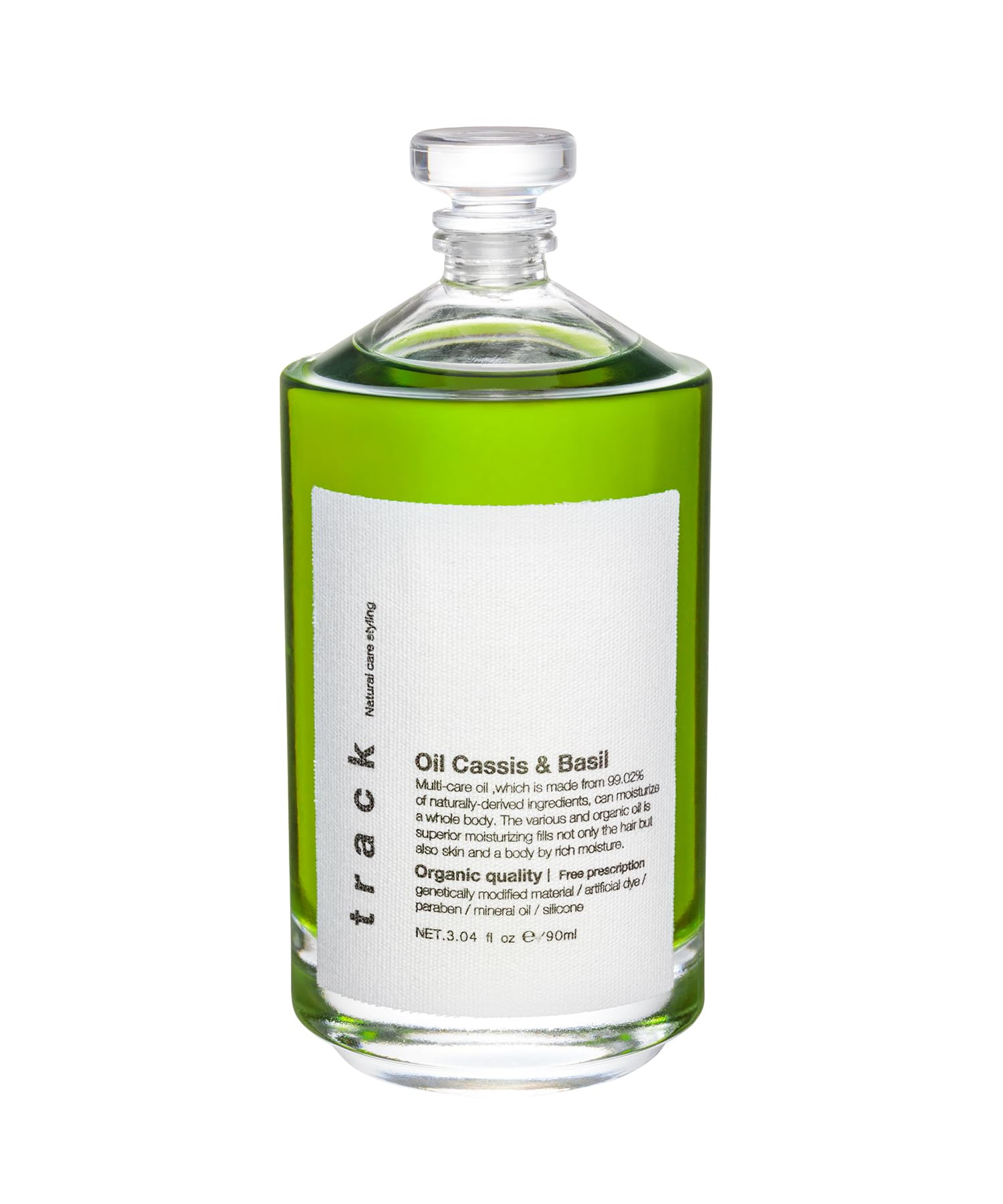 【公式】track トラックオイル ヘアオイル カシス＆バジル Cassis&Basil 90ml