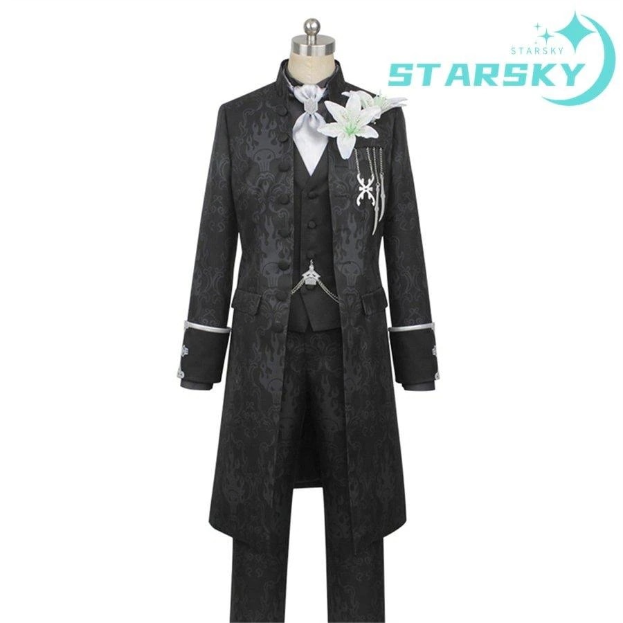 ツイステッドワンダーランド ツイステ SR なりきり花婿 イデア・シュラウド 風　コスプレ衣装　勝負服 コスチューム　靴追加可能　服　ハロウィン