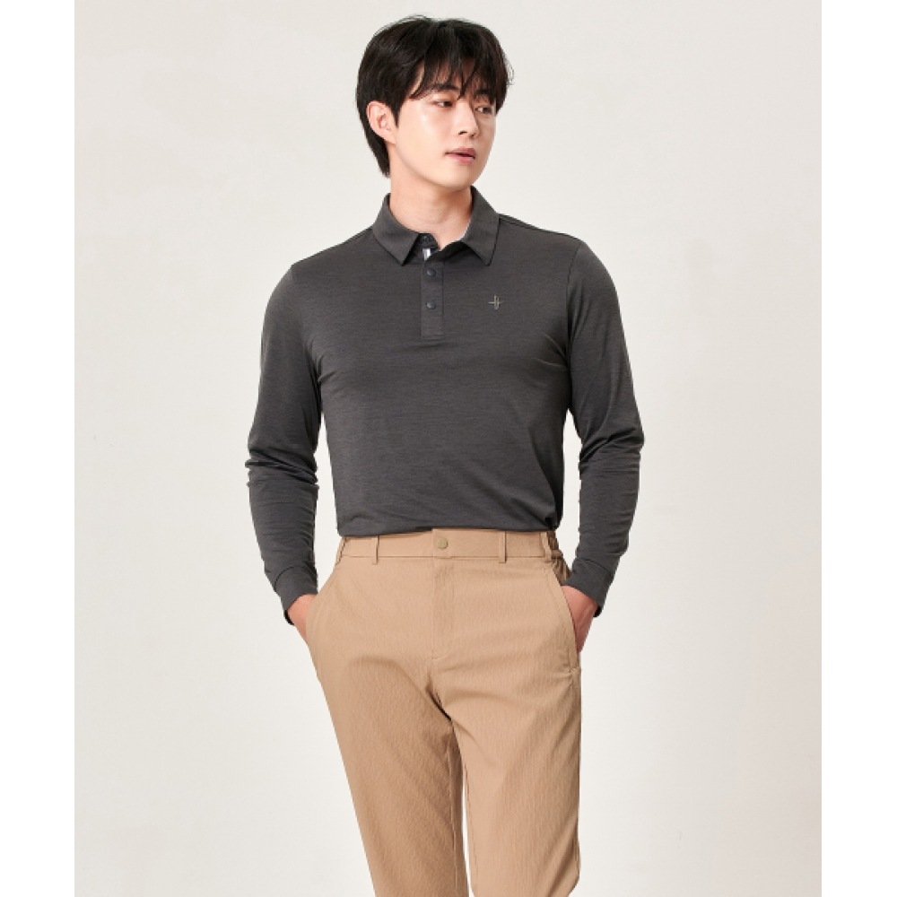 BILTMORE メンズゴルフボカシロングスリーブ Tシャツ