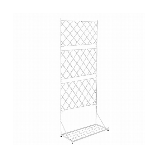 住まいスタイル プランター台付フェンス アーガイル ハイタイプ ホワイト IF-FP007WHT メーカー直送