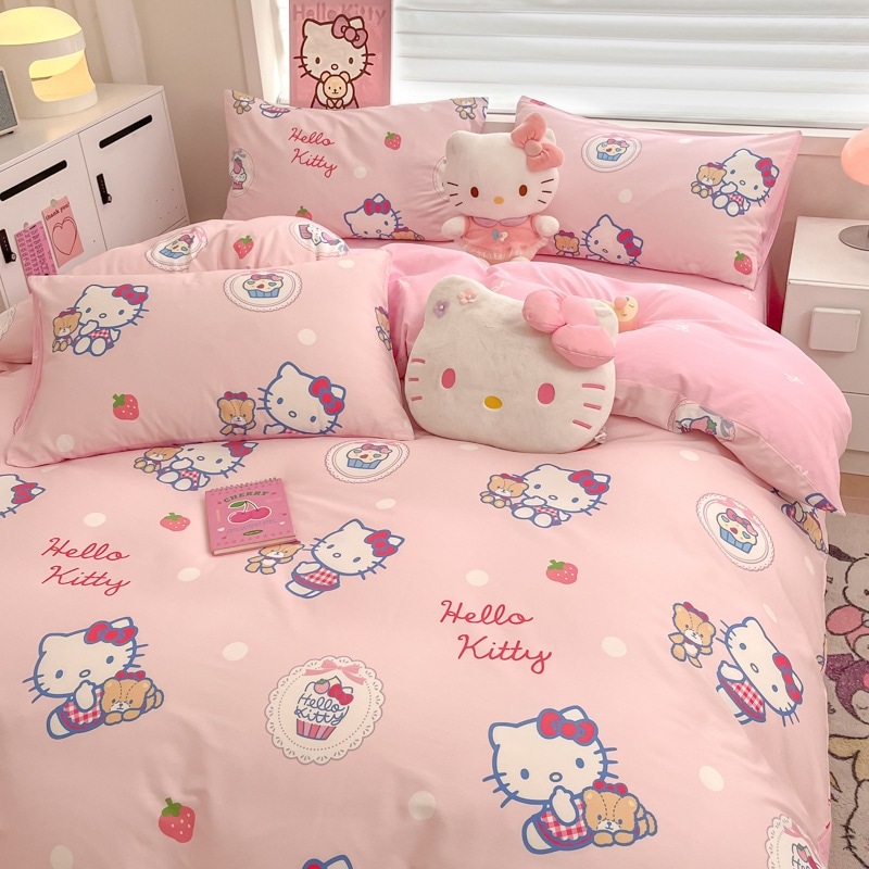 クイーンベッド純綿4枚合わせ純綿掛け布団カバー3枚合わせシングル掛け布団カバー女性用