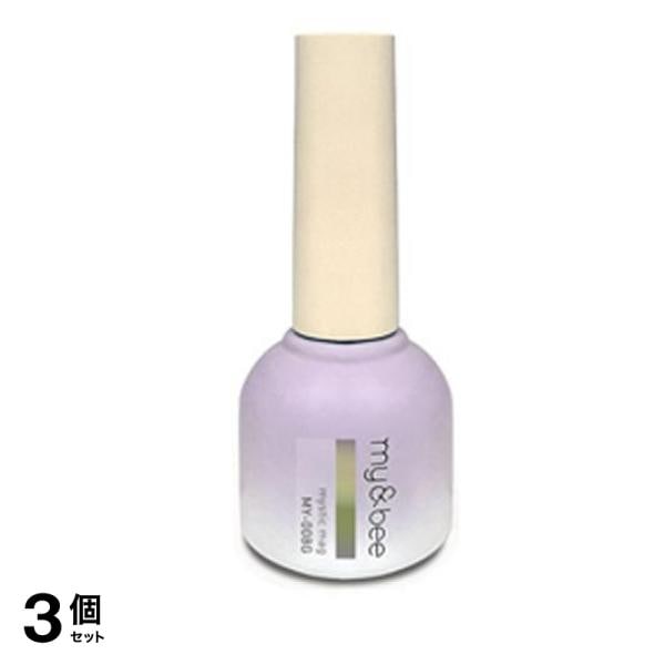 my&bee(マイビー) ミスティックマグ ジェル MY-008G グレー+パープル+ベージュ 8mL 3個セット