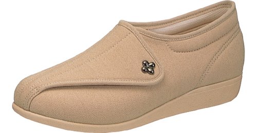 快歩主義 介護シューズ 軽量 転倒予防 リハビリ 幅広3E KHS L011 レディース オークストレッチ 21.5 cm 3E