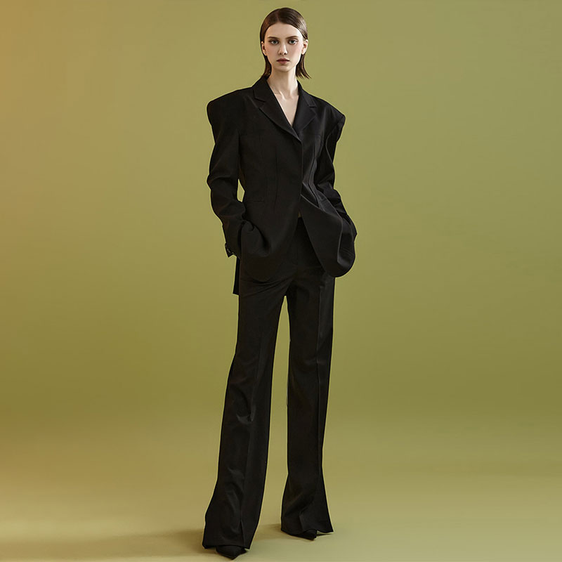 MBDTP025 ピンタック レース コルセット ジャケット スーツ セット