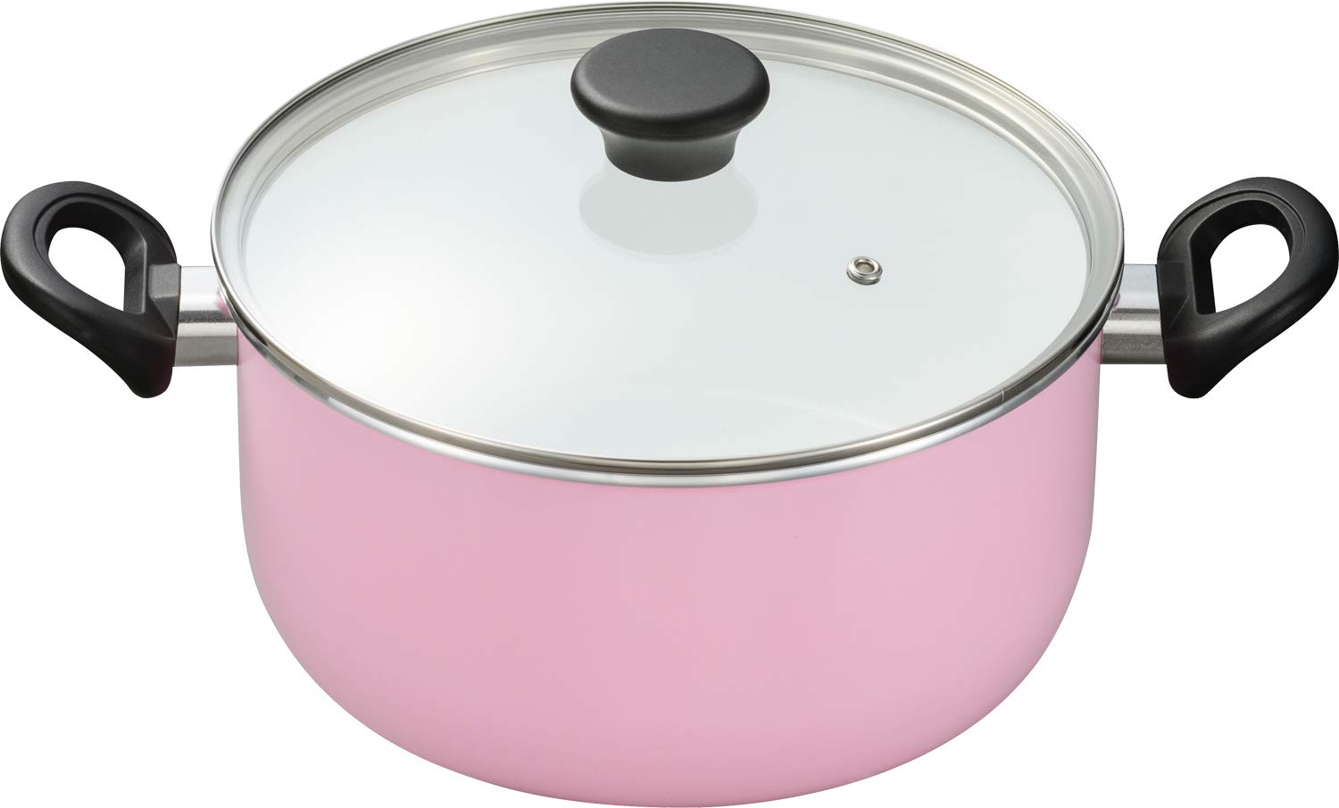 京セラ(Kyocera) フッ素 不使用 両手鍋 24cm ガス火 専用 セラミック 加工 焦げ付きにくい 油使用 中火以下 セラブリッド ピンク CN-G24B-WPK