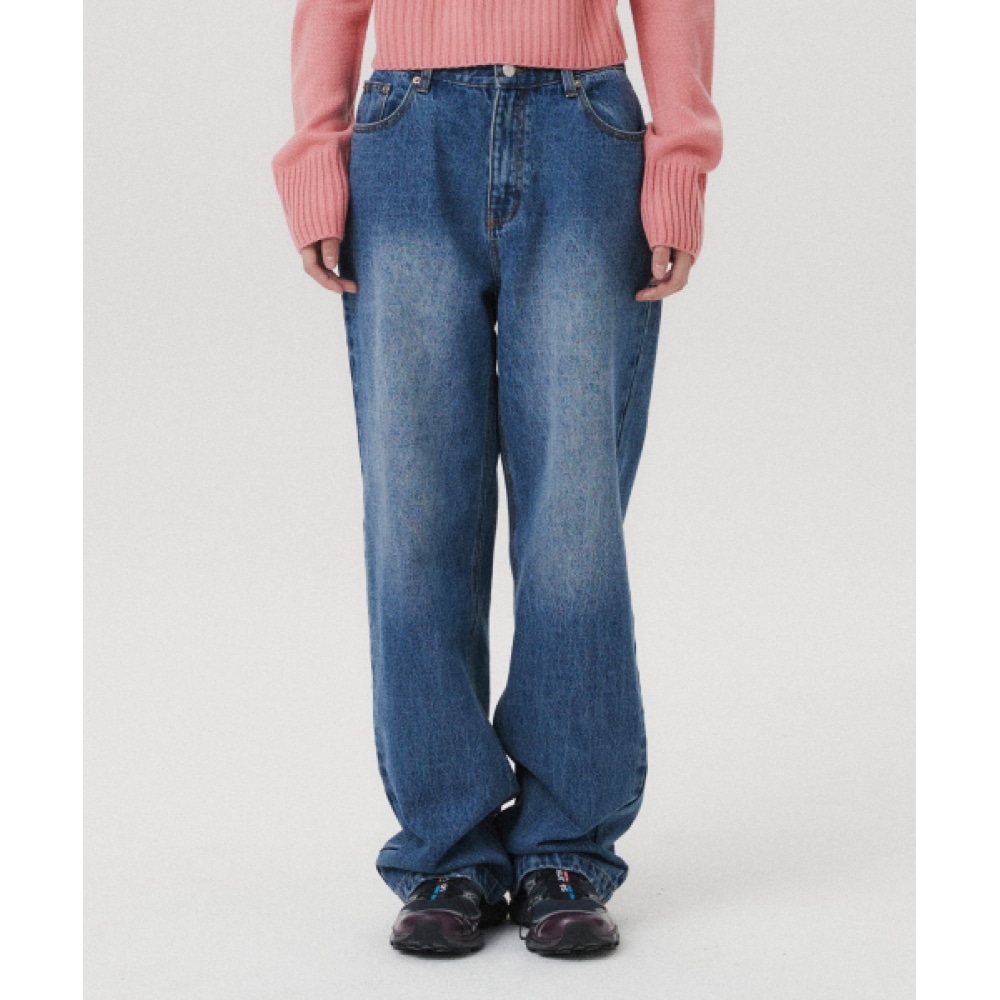 エイムズワールドワイドベーシックデニムパンツブルー (AM2EFUD110A)