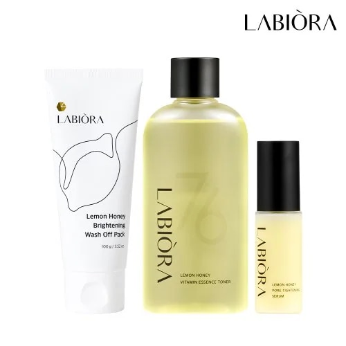 ラビオラ オールインワン基礎ルーティン3種【ハニーパック＋トナー＋セラム】（100g＋210ml＋33ml）+マスクパックをプレゼント