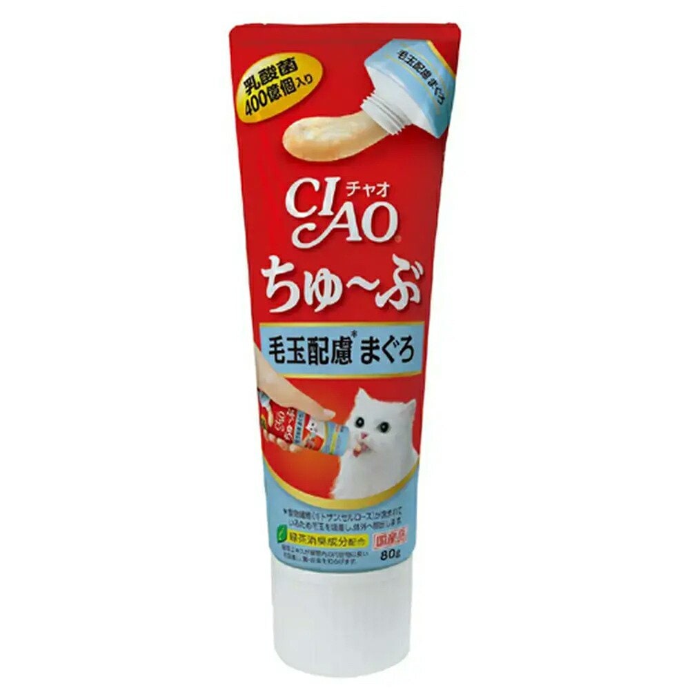 いなば　ＣＩＡＯ　チャオ　ちゅーぶ　毛玉配慮　まぐろ　８０ｇX４８　ＣＲＣ35―04―20―20―10