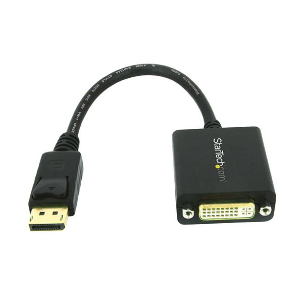 (まとめ) StarTechDisplayPort-DVI変換アダプタ 1920×1200 ブラック DP2DVI2 1個 (×10セット)