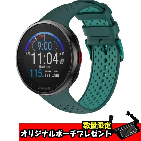（限定特典付）POLAR PACER PRO（ポラールペーサープロ） 日本正規品 オーロラグリーン バンドS-L #900102183