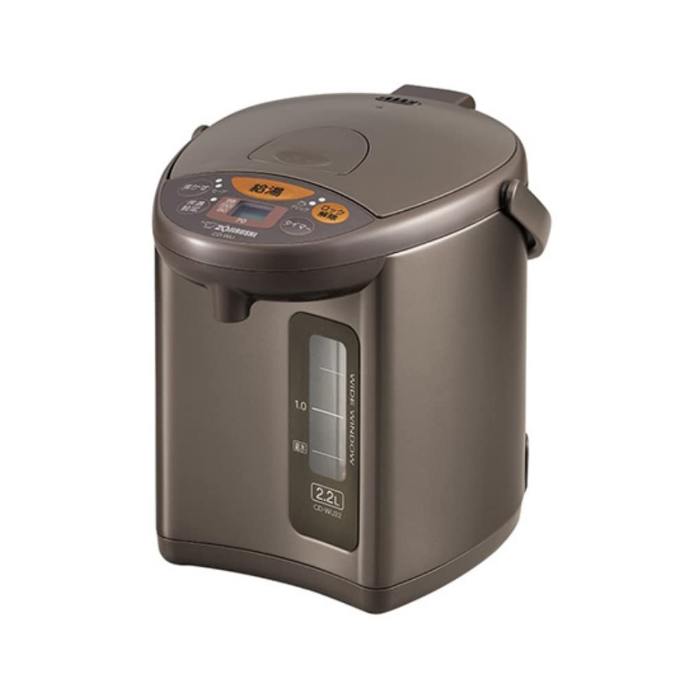 象印マホービン 電気ポット 2.2L メタリックブラウン CD-WU22-TM