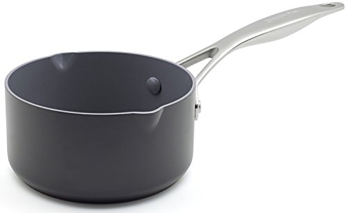 グリーンパン GREENPAN 片手鍋 ミルクパン 14cm IH ガス 食洗機 対応 有害物質不使