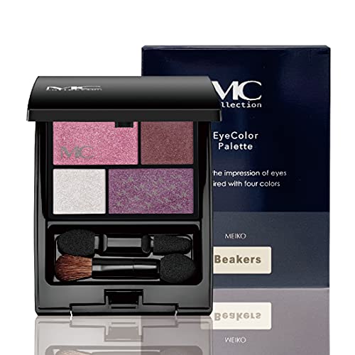 Beakers (ビーカーズ) MCコレクション アイカラーパレット No.4 ピンクパープル （ アイシャドウ ピンク パープル ブラウン ホワイト パール ）