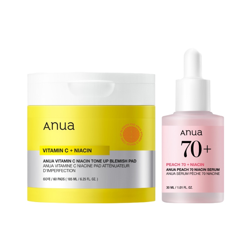 [ダブルトーンアップ SET] ダブルトーンアップ ビタミンパッ 1個 + モモセラム 1個