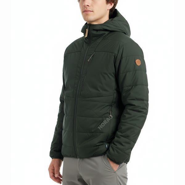 男性用ケブパッド入りフーディ ディープフォレスト (82413662) (KEB PADDED HOODIE M DEEP FOREST)