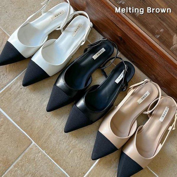 レディース夏靴フラットスリングバックサンダル K41