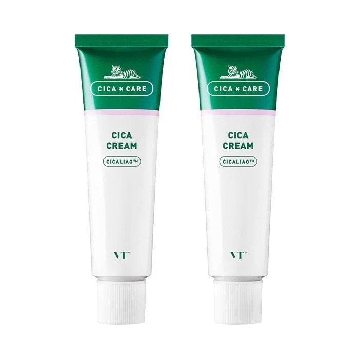 【2個】 CICA CREAM 50ml 【正規品】 ブイティ スキンケア ツボクサ 肌トラブル ジェル 保湿 ニキビ 水分 韓国コスメ